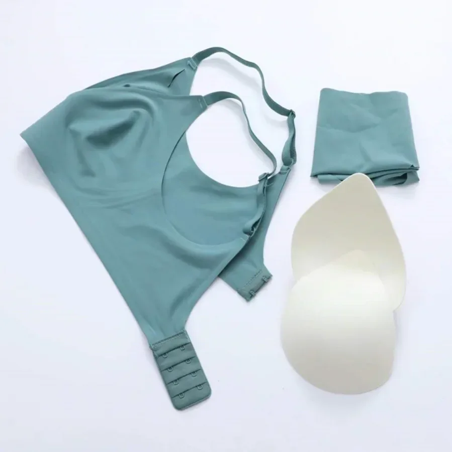 Sleep Bra Bralette - Lateks Jel İç Giyim, Dikişsiz Sütyenler,