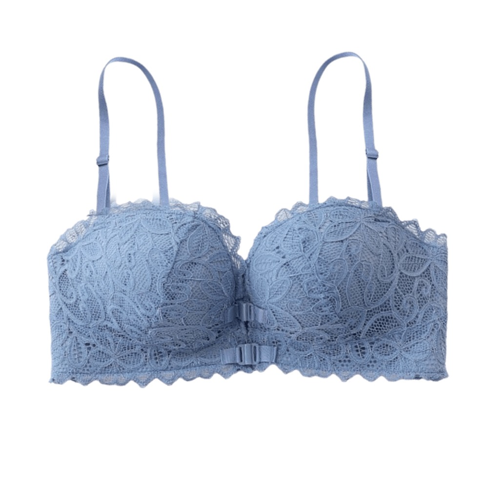 Wirefree Bra Comfort - İç Giyim Derin V Ön Düğmeli