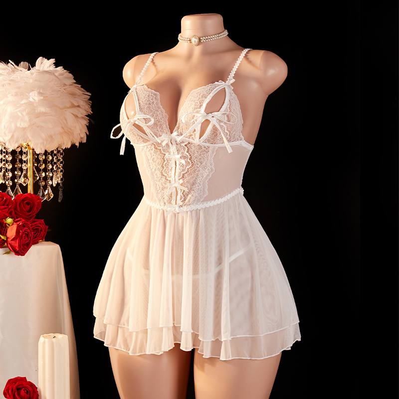 Şeffaf Seksi Kadın İç Giyim De - Lace Bralette Set incelemesi ve fiyatı