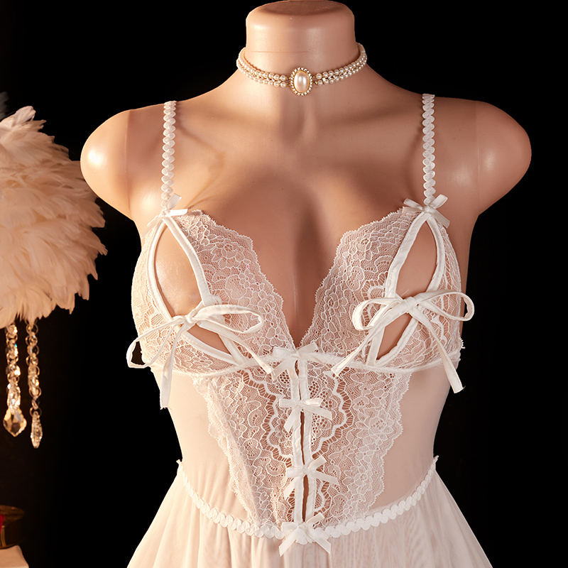 Şeffaf Seksi Kadın İç Giyim De - Lace Bralette Set incelemesi ve fiyatı