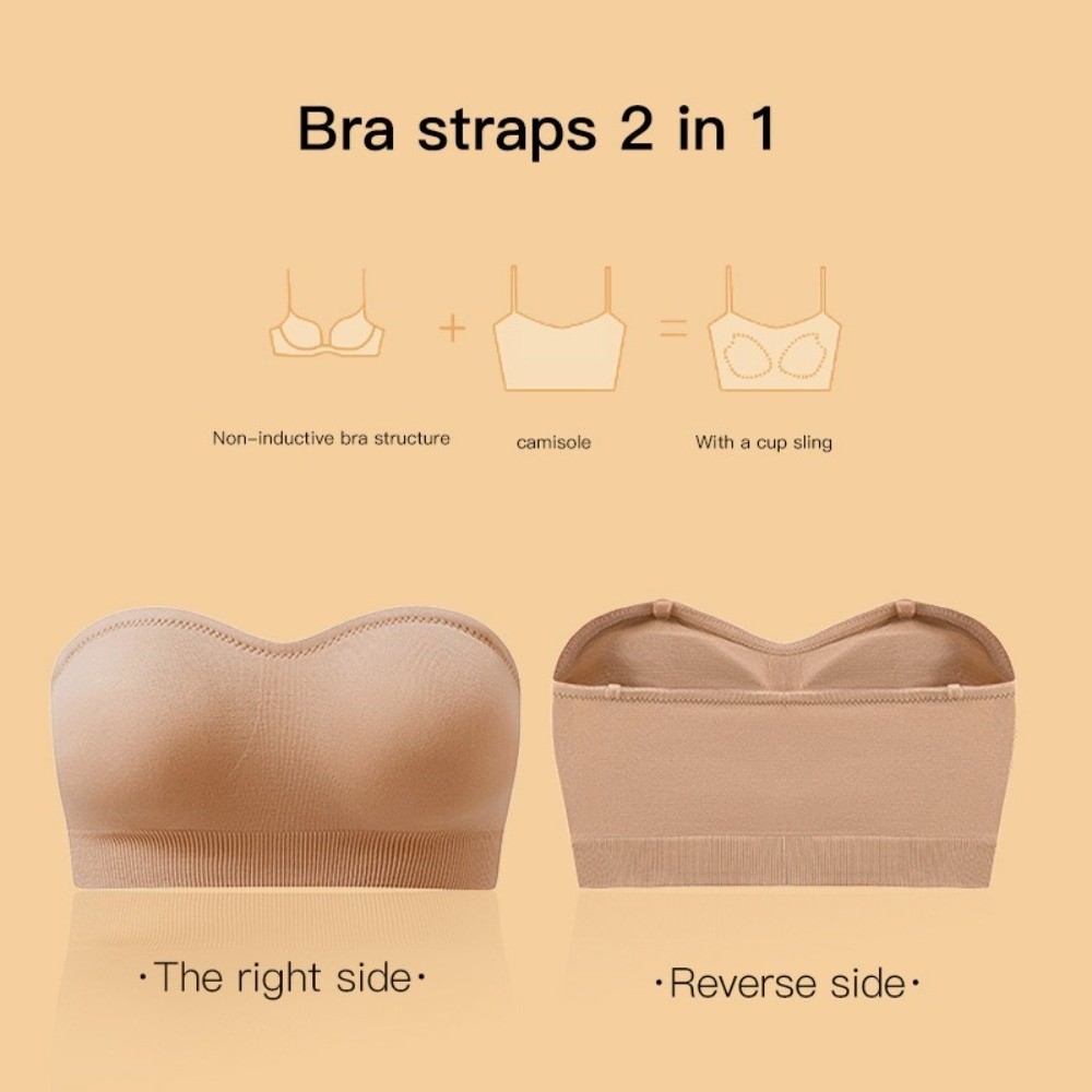 Yumuşak Dolgulu Askısız Bandea - Push Up Bra Silicone incelemesi ve fiyatı