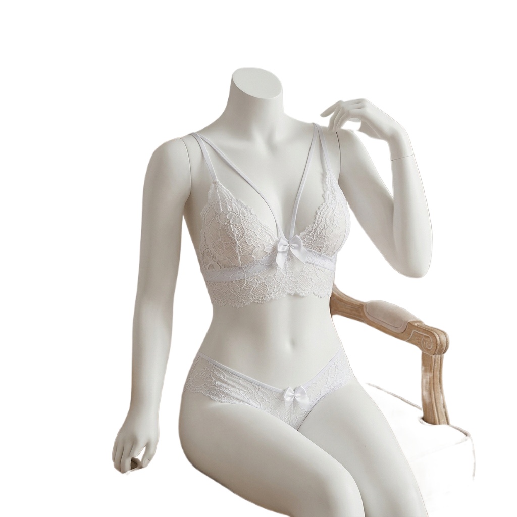 Çiçek Desenli Dantel İki Parça - Lace Bralette Set incelemesi ve fiyatı